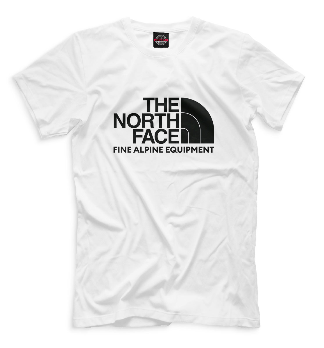 Мужская футболка с принтом The North Face