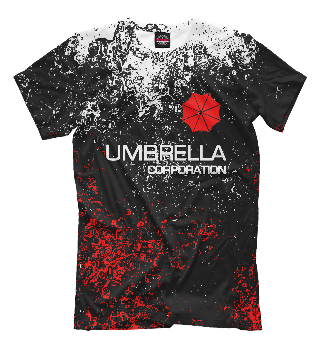 Мужская футболка с принтом Umbrella Corporation