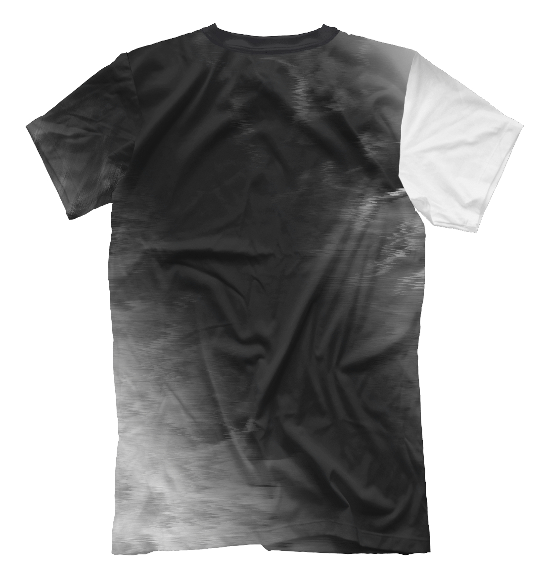 Мужская футболка с принтом Барса | Огонь  - фото 2-спина