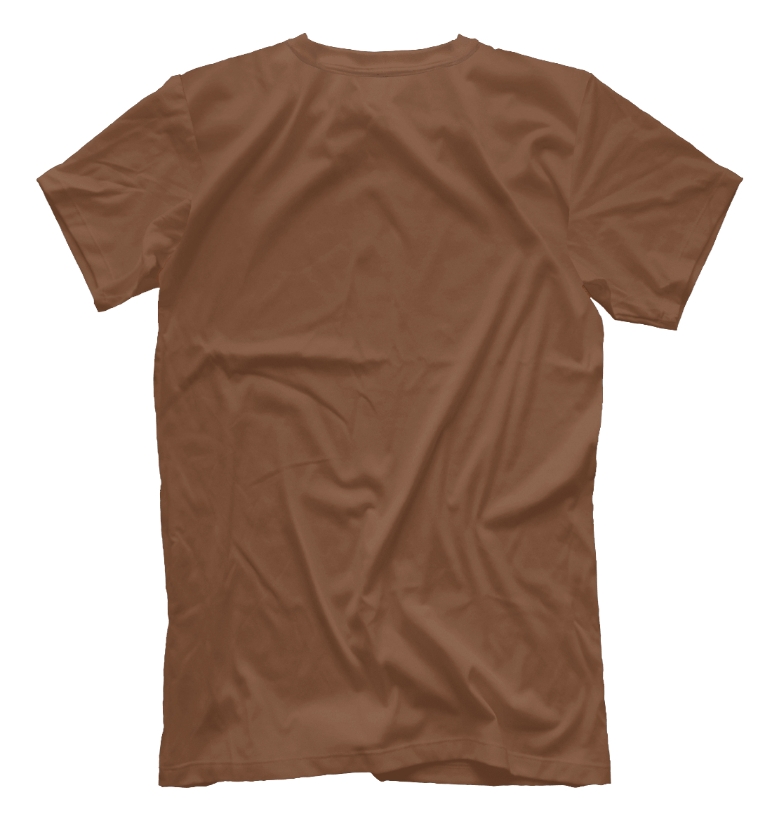 Мужская футболка с принтом Обезьянка  - фото 2-спина