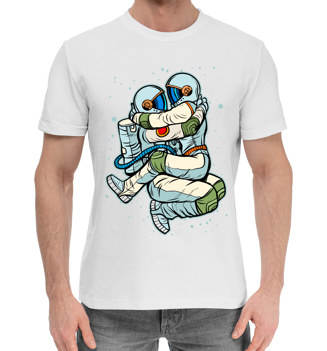 Хлопковая футболка Космическая любовь (260276)