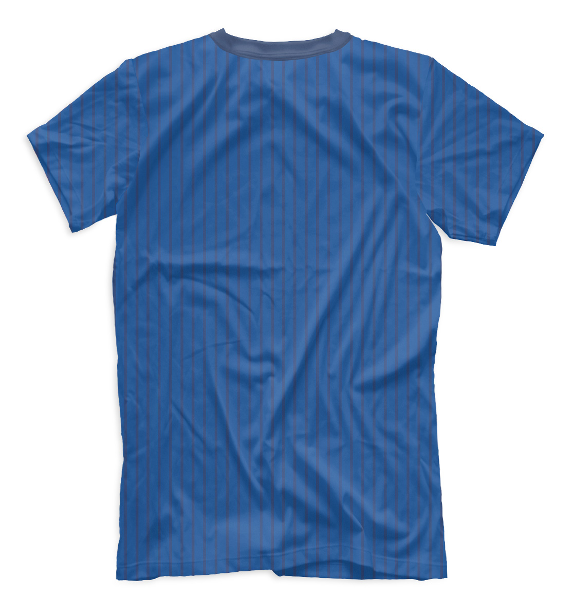 Мужская футболка с принтом Сборная Италии  - фото 2-спина