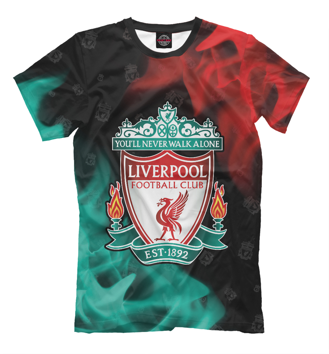 Мужская футболка с принтом Liverpool / Ливерпуль