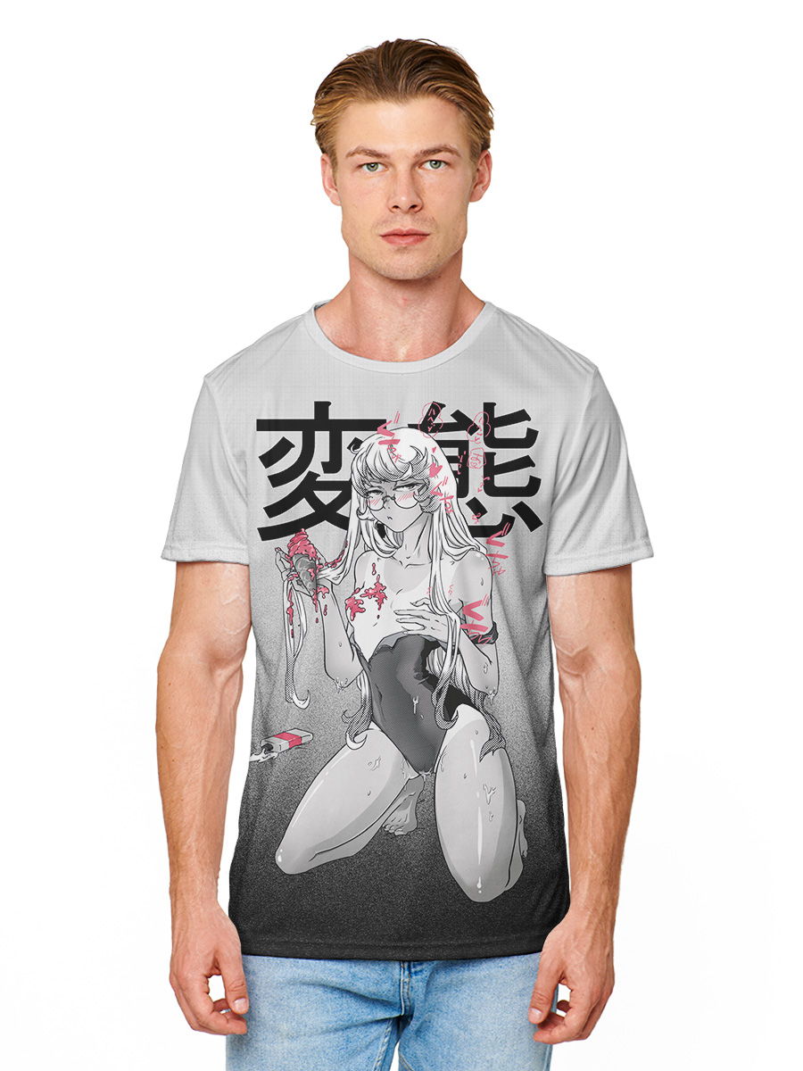 Мужская футболка Хентай (коллекции Авторские дизайны) за 1399 ₽ купить ...