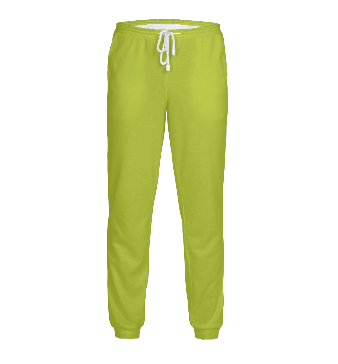 Мужские спортивные штаны с принтом Цвет Электрик лайм Крайола