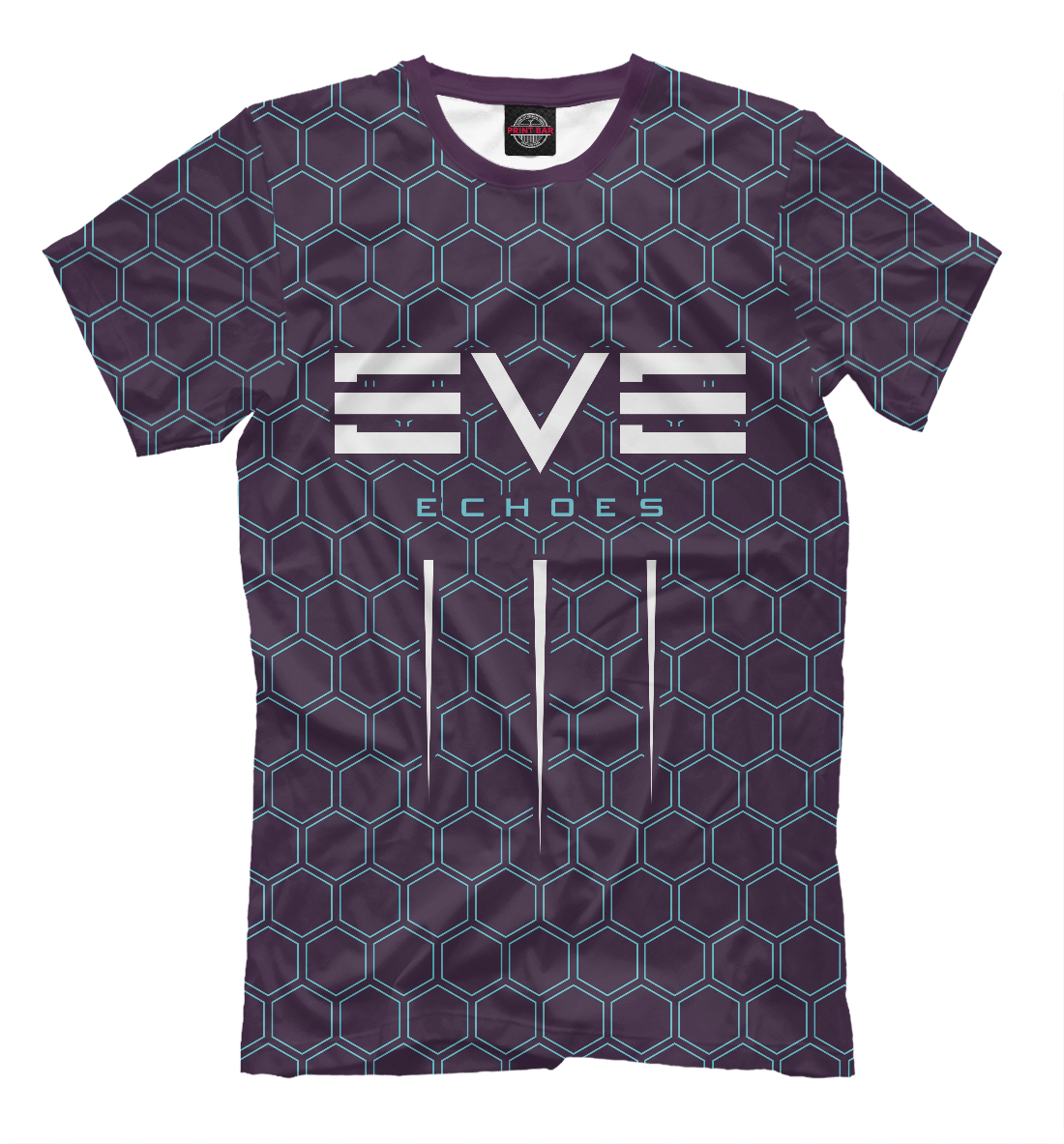 Мужская футболка с принтом Eve Echoes / Ив Эхо