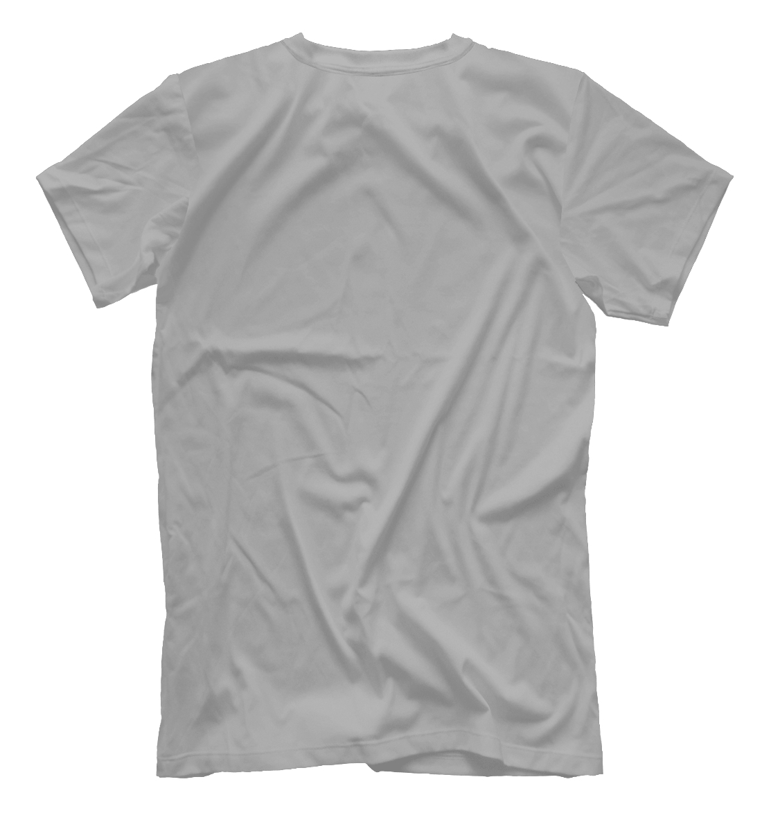 Мужская футболка с принтом Vi  - фото 2-спина