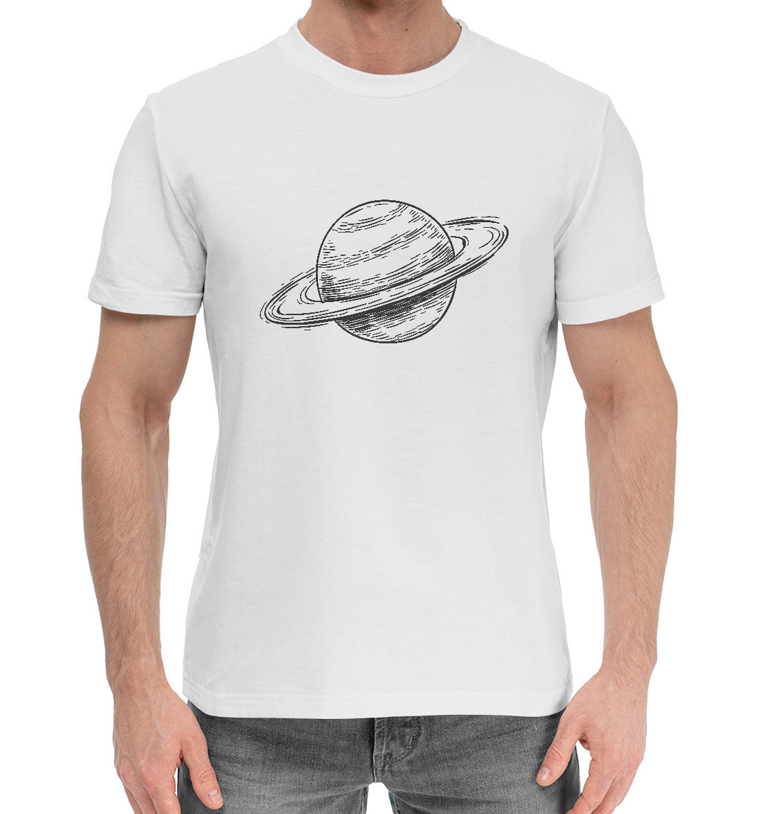 Хлопковая футболка Space (714497)