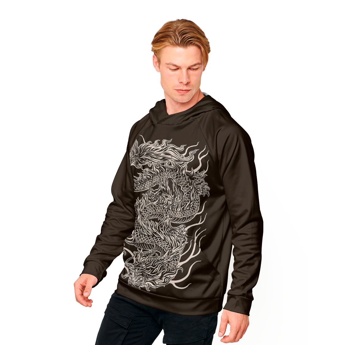 Dragon hoodie rust фото 46