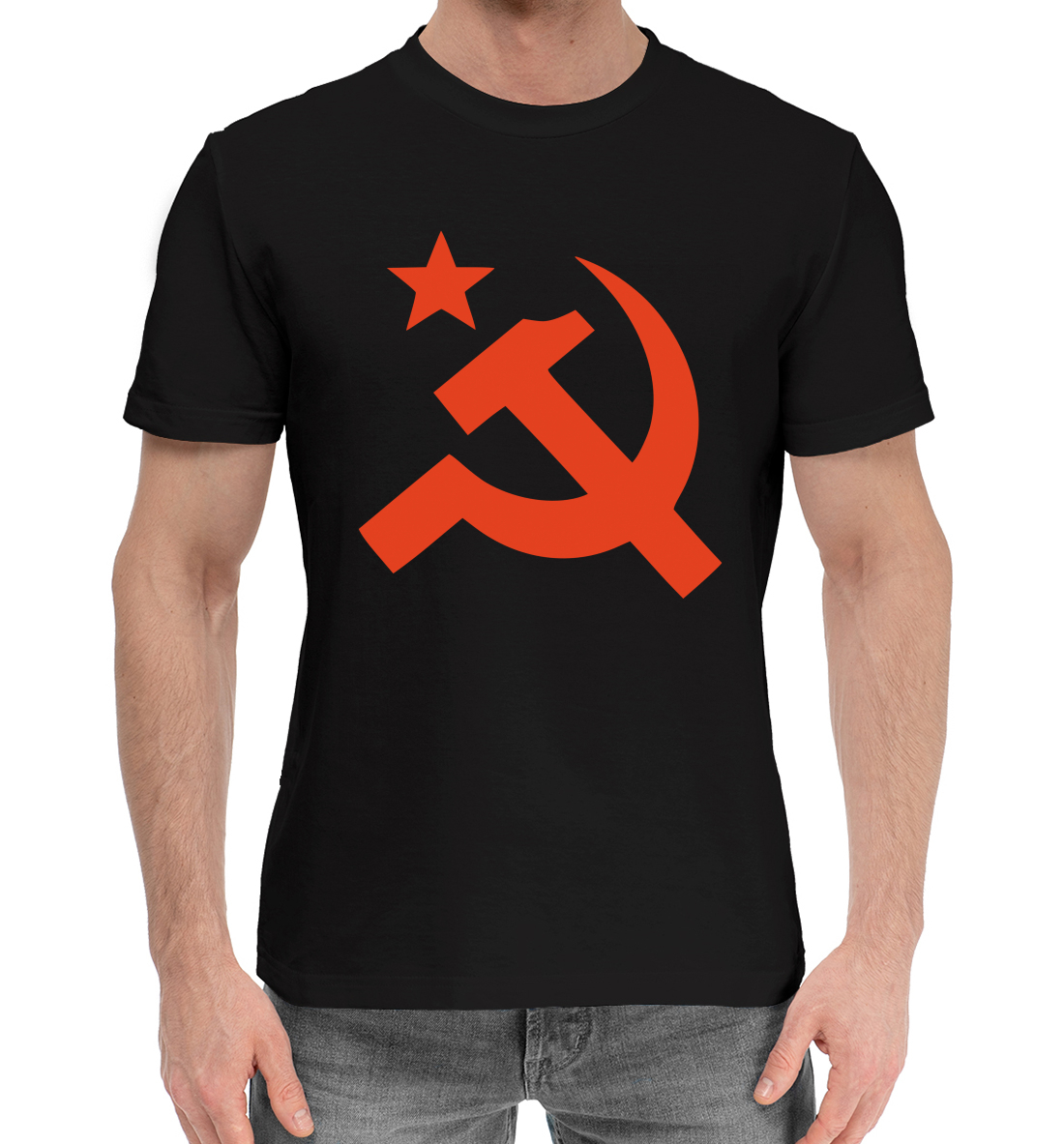 Футболка серп и молот