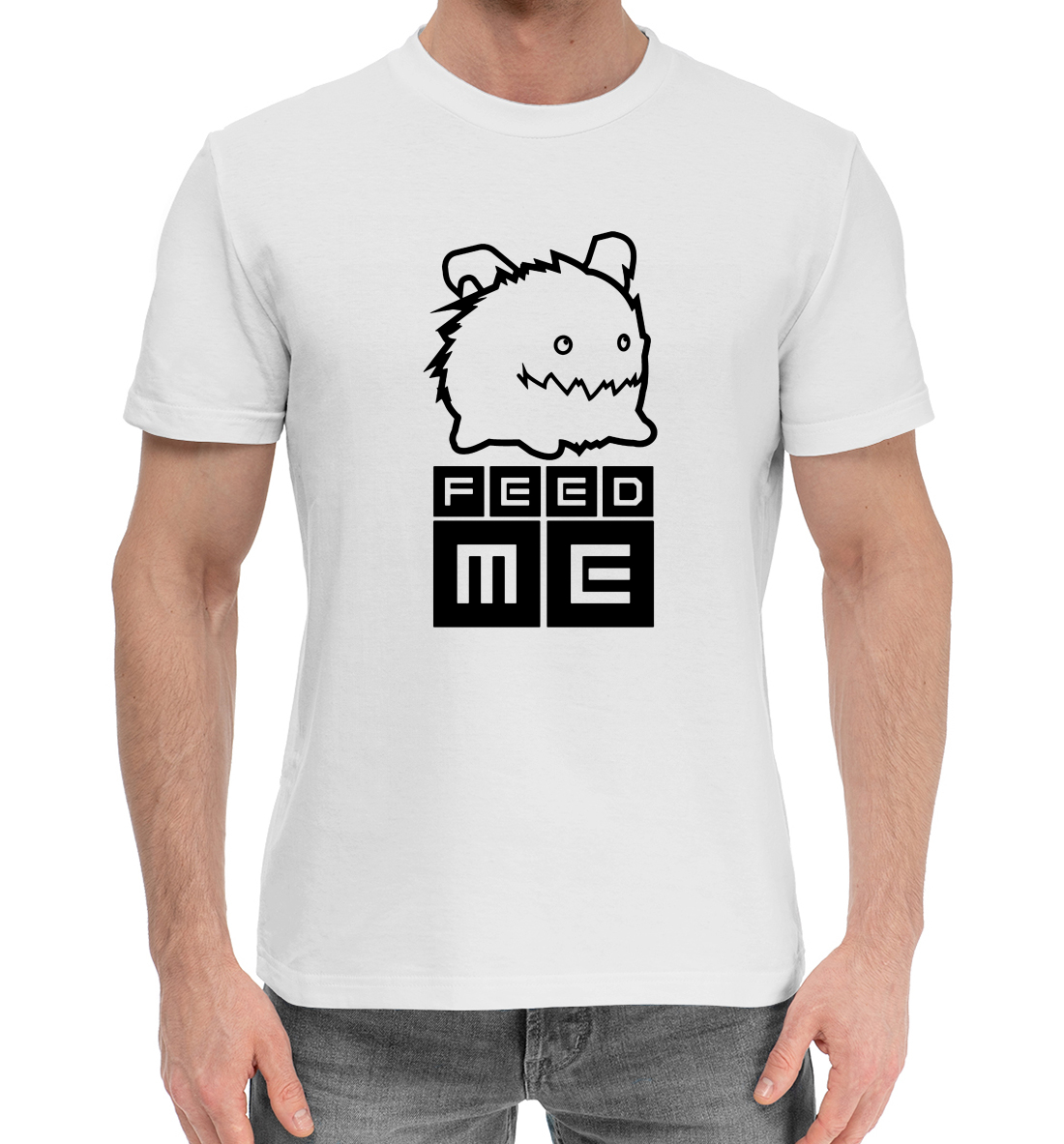 Мужская Хлопковая футболка с принтом Лига легенд, артикул LOL-451464-hfu-2mp