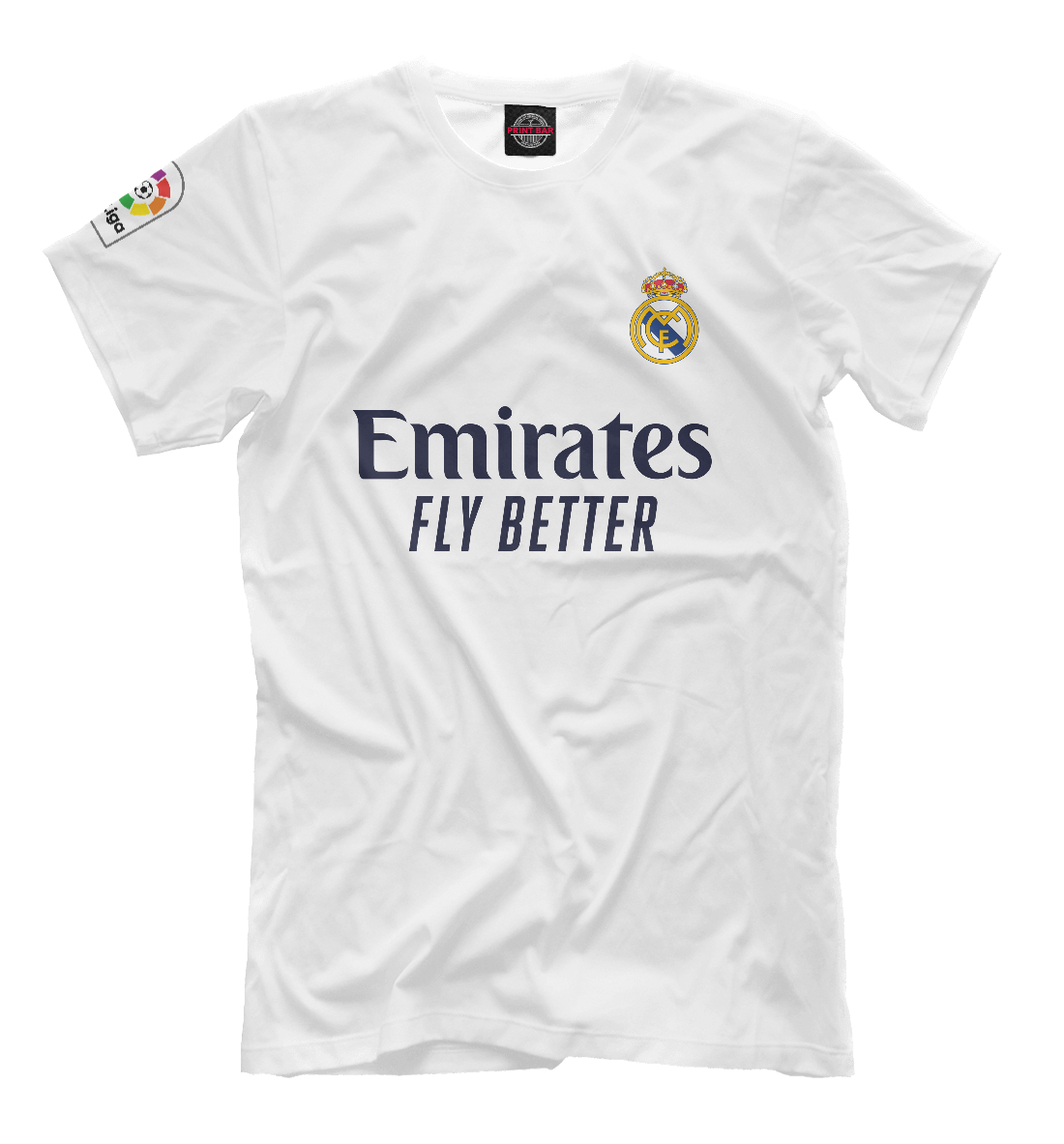 Мужская футболка с принтом Real Madrid