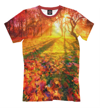 Мужская футболка Кленовый лес