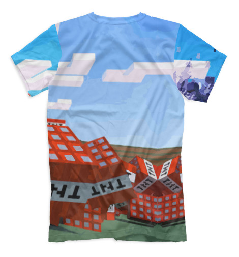 

Футболки Print Bar, Молочно-белый, Minecraft