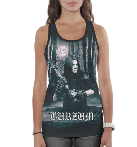

Майки борцовки Print Bar, Белый, Burzum