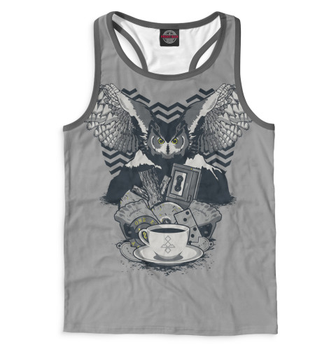 

Майки борцовки Print Bar, Белый, Твин Пикс