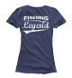 Футболка для девочек Fishing legend