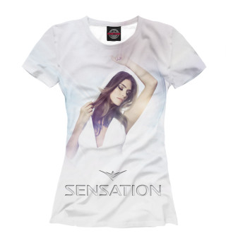 Женская футболка Sensation