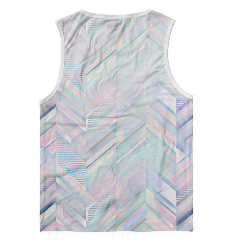 

Майки Print Bar, Белый, Зигзаг