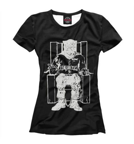 

Футболки Print Bar, Белый, Death Row
