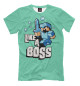 Мужская футболка Like a Boss Minecraft