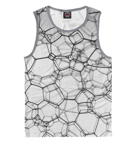 

Майки Print Bar, Белый, Bubbles