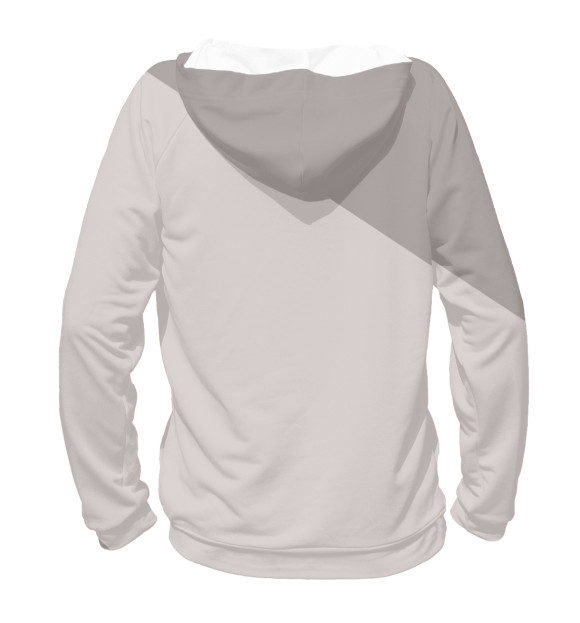 Женское худи с изображением Hentai цвета Белый