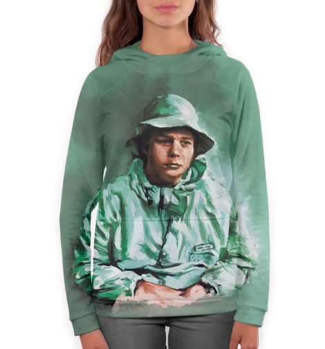 

Худи Print Bar, Белый, Yung Lean