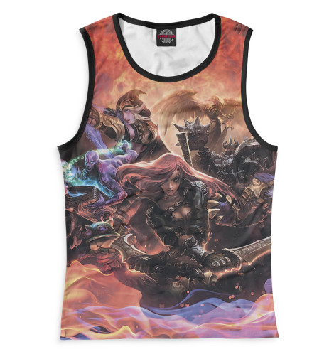 

Майки Print Bar, Белый, League of Legends