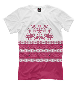 Мужская футболка Белорусская вышиванка