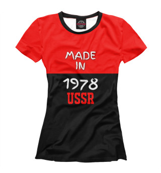 Футболка для девочек 1978