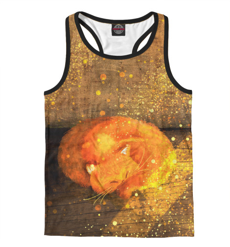 

Майки борцовки Print Bar, Белый, Кот