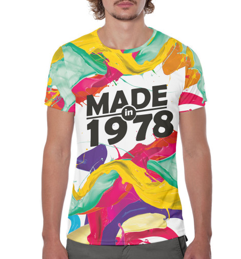 

Футболки Print Bar, Молочно-белый, Made in 1978