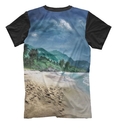 

Футболки Print Bar, Молочно-белый, Far Cry 3 — Ваас
