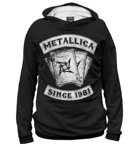 

Худи Print Bar, Белый, Metallica