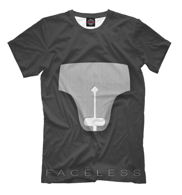 Мужская футболка с изображением Faceless Void цвета Молочно-белый