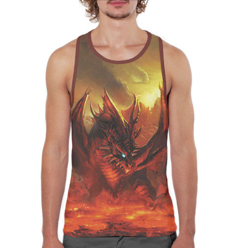 

Майки борцовки Print Bar, Белый, Lineage 2