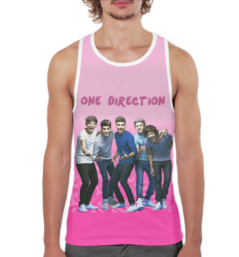 

Майки борцовки Print Bar, Белый, One Direction