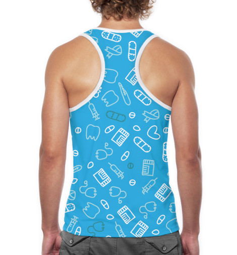 

Майки борцовки Print Bar, Белый, Врачи