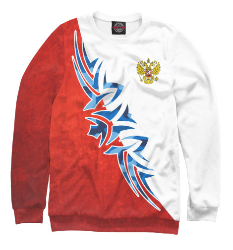 

Свитшоты Print Bar, Белый, Символика РФ