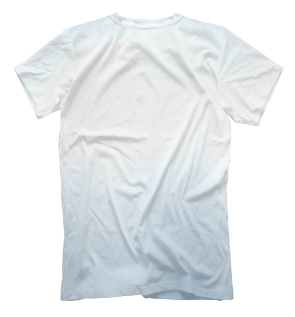 Мужская футболка с изображением Терминатор цвета Белый