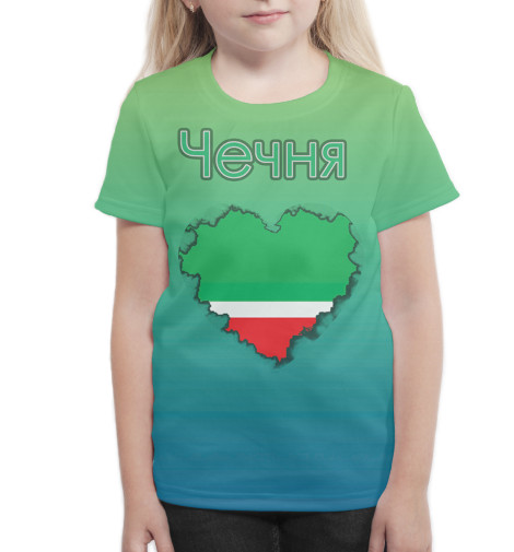 

Футболки Print Bar, Белый, Чечня