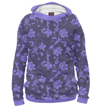 Худи для девочки Floral (Purple)