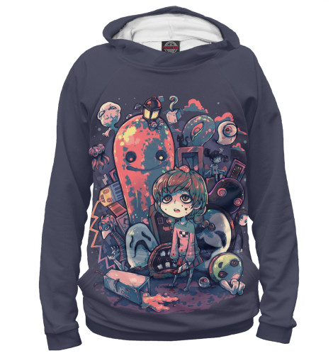 

Худи Print Bar, Белый, Девочка