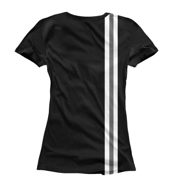 Женская футболка с изображением USSR Black&White цвета Белый