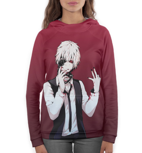 

Худи Print Bar, Белый, Ken Kaneki