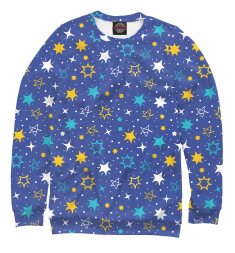 

Свитшоты Print Bar, Белый, Звезды