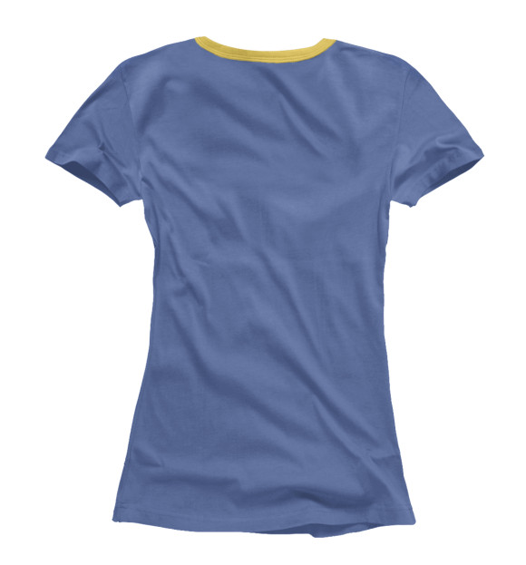 Женская футболка с изображением Сборная Швеции цвета Белый