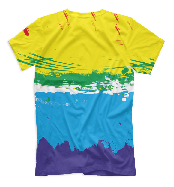 Мужская футболка с изображением I Love Graphic Design цвета Белый