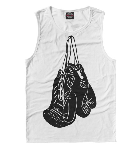 

Майки Print Bar, Белый, Боксерские перчатки